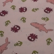 TESSUTO COTONE FUNNYLAND PESCI ROSA 