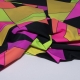 LYCRA NEON GEOMETRIA FUXIA