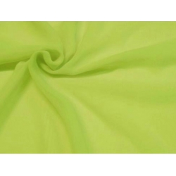 SCAMPOLO CM. 70X150 CHIFFON 244 GIALLO FLUO