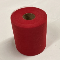 Rotolo di Tulle Rosso - Altezza 12.5 cm, Lunghezza 100 metri: Passione ed Energia per Creazioni Impattanti