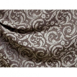 SCAMPOLO CM 215X140 VELLUTO JACQUARD F444 MARRONE