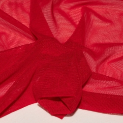 SCAMPOLO CM. 80X150 TULLE STRETCH 251 ROSSO