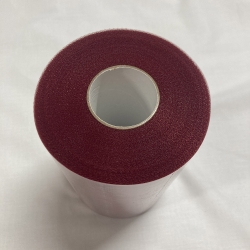 Rotolo di Tulle Bordeaux - Altezza 15 cm, Lunghezza 100 metri: Eleganza e Versatilità per Ogni Occasione