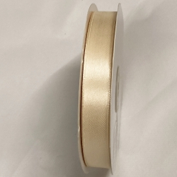 Doppio Raso Avorio da 15mm - Bobina da 50 Metri: Sfumature di Eleganza per Occasioni Uniche