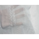 GITANA GEORGETTE LUREX BIANCO