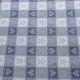 SCAMPOLO CM 85X150 TESSUTO TOVAGLIA TIROLESE BLU