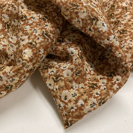 TESSUTO GARZATO FANTASIA FIORELLINI