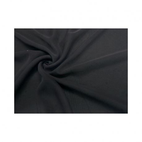 SCAMPOLO CM. 90X148 CHIFFON NERO