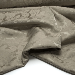 RASO JACQUARD DAMASCATO TORTORA H. CM 280