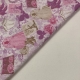 SCAMPOLO CM 140X140 TESSUTO COTONE FANTASIA MADEMOISELLE ROSA