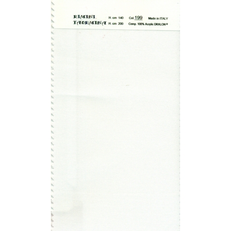 TELA SOLE TAORMINA COL. 199 BIANCO LATTE