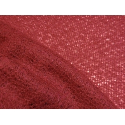SCAMPOLO CM 150X150 MAGLIA MOHAIR 57833 BORDEAUX 