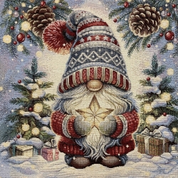 GOBELIN LUCE DEL NATALE CM. 47X47