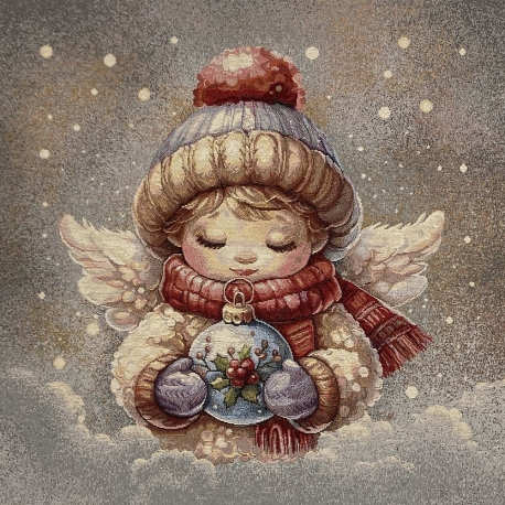 GOBELIN ANGELO DELLA NEVE CM. 47X47