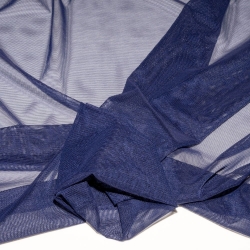 SCAMPOLO CM 20X150 TULLE STRETCH BLU 