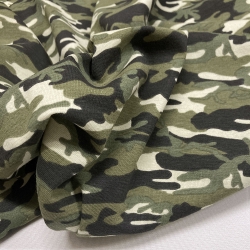 SCAMPOLO CM 80X150 JERSEY BISTRETCH FANTASIA MIMETICO