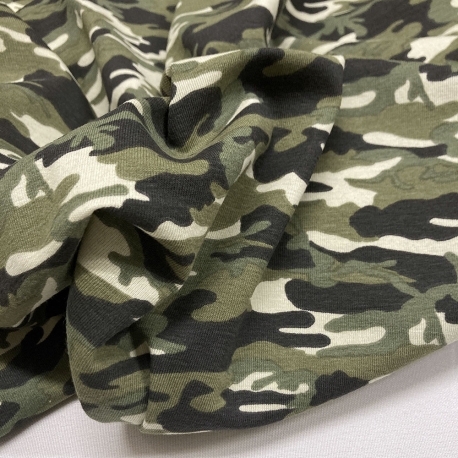 SCAMPOLO CM 80X150 JERSEY BISTRETCH FANTASIA MIMETICO