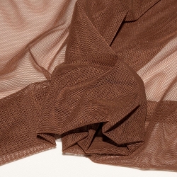 SCAMPOLO CM 30X150 TULLE STRETCH MARRONE