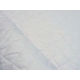 SCAMPOLO CM 75X150 TRAPUNTA COTONE 642 DOUBLE FACE BIANCA