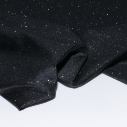 SCAMPOLO CM 45X150 LYCRA BRILLANTE SAMBA NERO