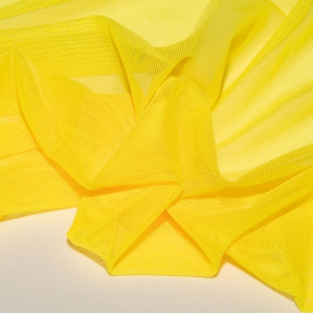 SCAMPOLO CM 40X150 TULLE STRETCH 225 GIALLO