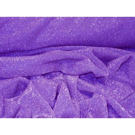 SCAMPOLO CM 70X150 MAGLINA LUREX VIOLET