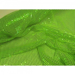 SCAMPOLO CM. 75x100 PAILLETTES VERDE FLUO