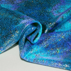 SCAMPOLO CM 95X150 LYCRA FLASH 40 BLU